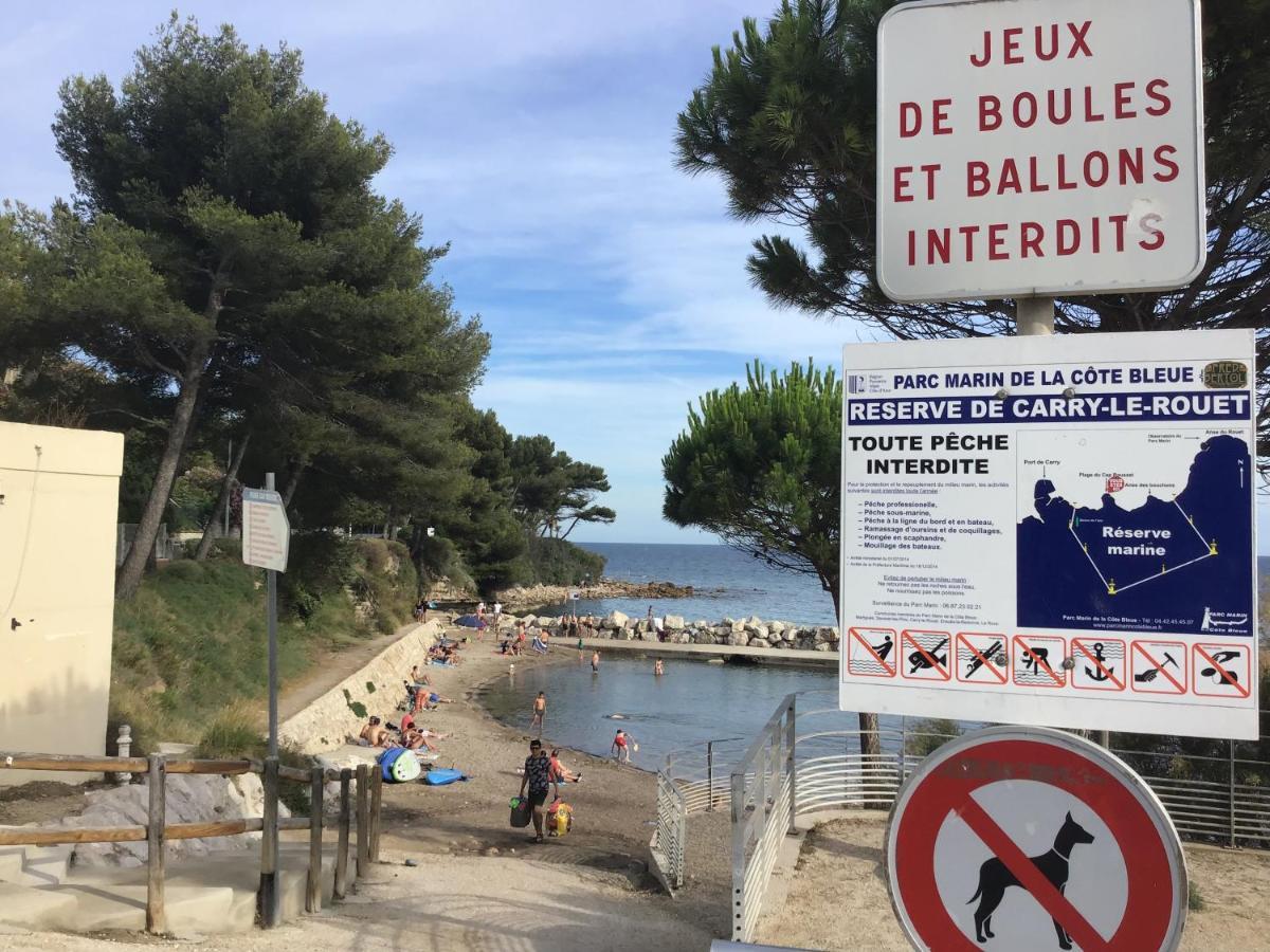Studio Plage Du Cap Rousset Кари Ле Рует Екстериор снимка